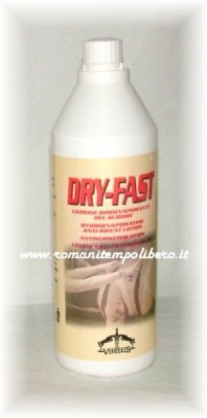 Dry-Fast  Lozione idroevaporante del sudore -Selleria Romani tempo libero - Selleriainternet.it