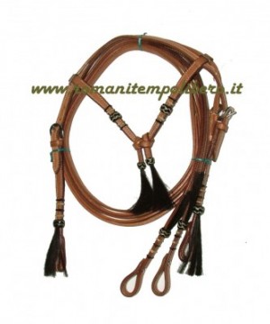Briglia Western con crini -Selleria Romani tempo libero - Selleriainternet.it