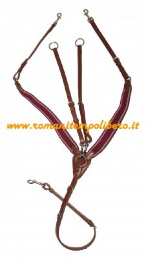 Pettorale elastico con martingala -Selleria Romani tempo libero - Selleriainternet.it