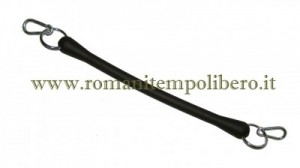 Tirante in gomma con moschettoni -Selleria Romani tempo libero - Selleriainternet.it