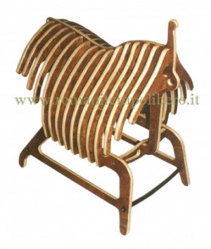 Poggiasella - provasella in legno -Selleria Romani tempo libero - Selleriainternet.it