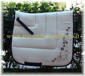 Sottosella Dressage decorato -Selleria Romani tempo libero - Selleriainternet.it