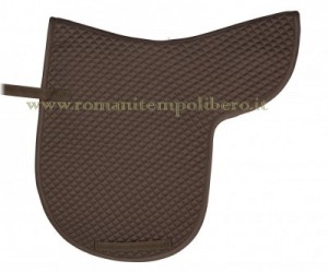 Sottosella dressage sagomato cotone -Selleria Romani tempo libero - Selleriainternet.it