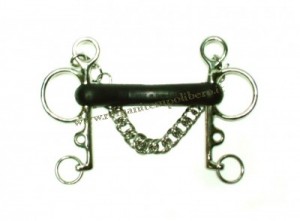 Pelham inox gomma flessibile -Selleria Romani tempo libero - Selleriainternet.it