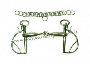 Morso Spagnolo snodato inox -Selleria Romani tempo libero - Selleriainternet.it