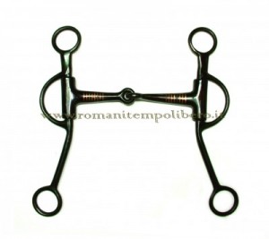 Morso snodato inserti rame -Selleria Romani tempo libero - Selleriainternet.it