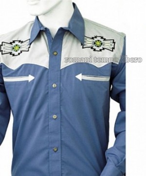 Camicia Western ricami fantasia bambino -Selleria Romani tempo libero - Selleriainternet.it