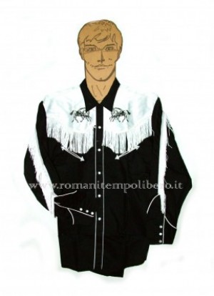 Camicia Western Frange -Selleria Romani tempo libero - Selleriainternet.it