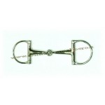 Filetto a D snodato in acciaio inox - cannone vuoto d 20 mm