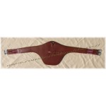 Sottopancia cuoio pararamponi gold