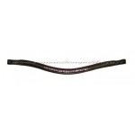 Frontalino curvo con brillantini rosa