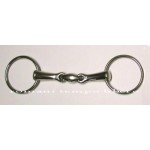 Filetto ad anelli inox pieno con oliva