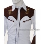 Camicia Western ricami fantasia