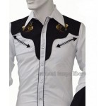 Camicia Western ricami fantasia