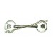 Filetto ad anelli inox snodato con asole -Selleria Romani tempo libero - Selleriainternet.it