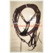 Briglia Western con fiocco in crini -Selleria Romani tempo libero - Selleriainternet.it
