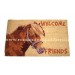 Tappeto in cocco  Welcome Friends -Selleria Romani tempo libero - Selleriainternet.it