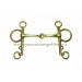 Pelham snodato ottone pieno -Selleria Romani tempo libero - Selleriainternet.it