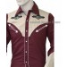 Camicia Western ricami fantasia -Selleria Romani tempo libero - Selleriainternet.it