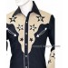 Camicia Western ricami fantasia -Selleria Romani tempo libero - Selleriainternet.it