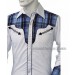 Camicia Western ricami fantasia -Selleria Romani tempo libero - Selleriainternet.it